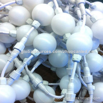 LED Pixel Ball, 50mm, 3LEDs, RGB, DC 12VNew